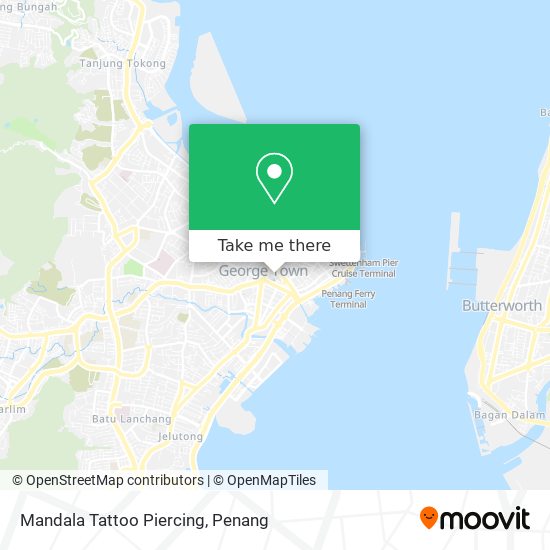 Mandala Tattoo Piercing map