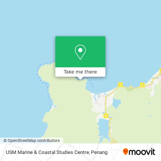 Peta USM Marine & Coastal Studies Centre