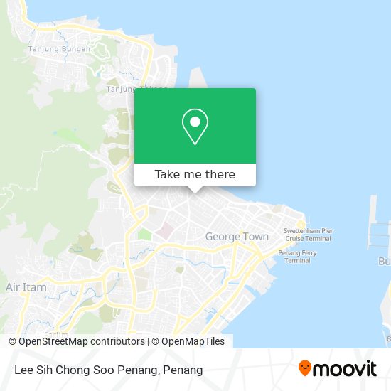 Lee Sih Chong Soo Penang map