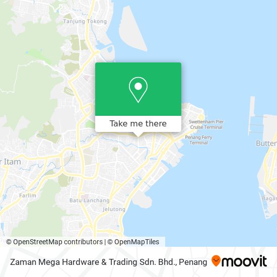 Zaman Mega Hardware & Trading Sdn. Bhd. map