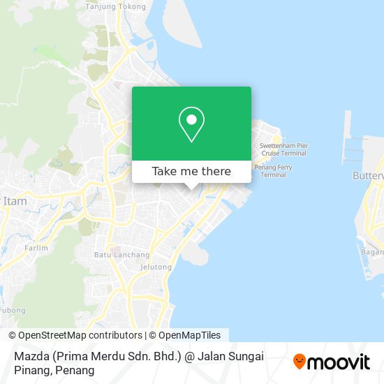 Mazda (Prima Merdu Sdn. Bhd.) @ Jalan Sungai Pinang map