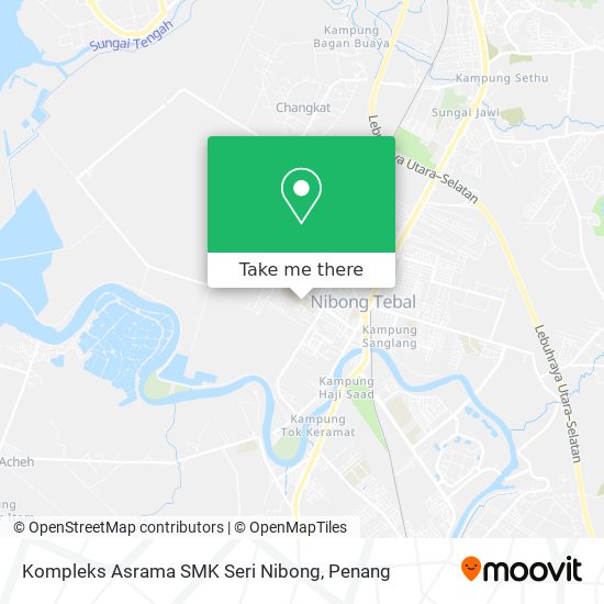 Peta Kompleks Asrama SMK Seri Nibong