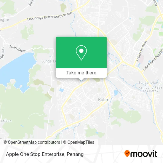 Apple One Stop Enterprise map