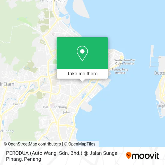PERODUA (Auto Wangi Sdn. Bhd.) @ Jalan Sungai Pinang map