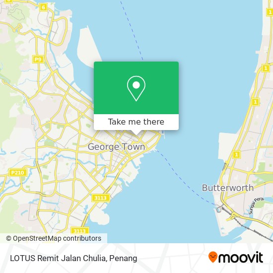 Peta LOTUS Remit Jalan Chulia