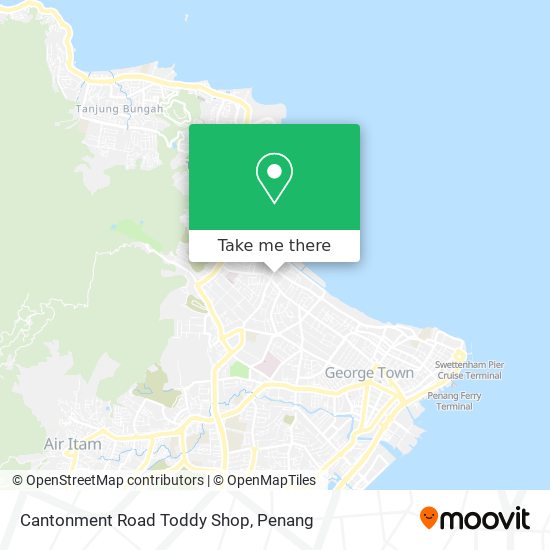 Cantonment Road Toddy Shop map