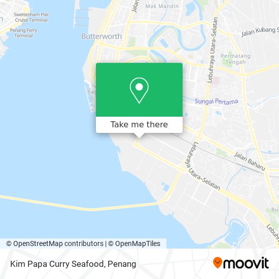 Kim Papa Curry Seafood map