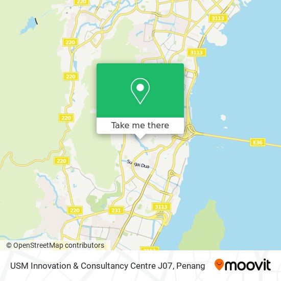 USM Innovation & Consultancy Centre J07 map