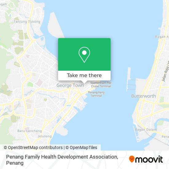 Penang Family Health Development Association map