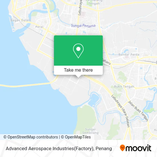 Advanced Aerospace Industries(Factory) map