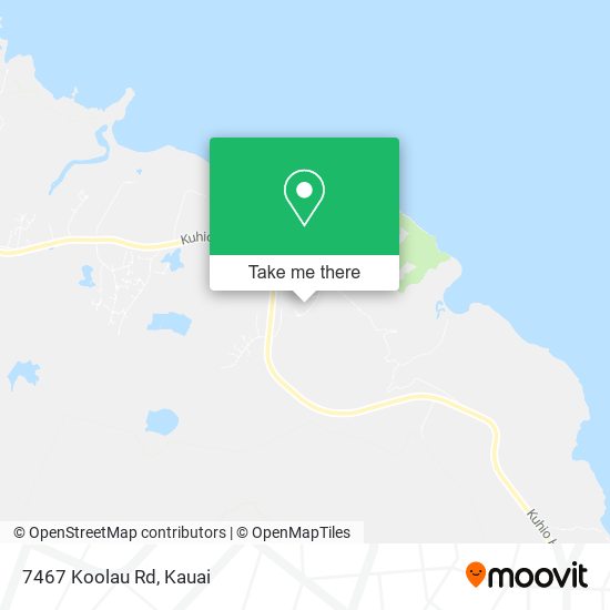 Mapa de 7467 Koolau Rd