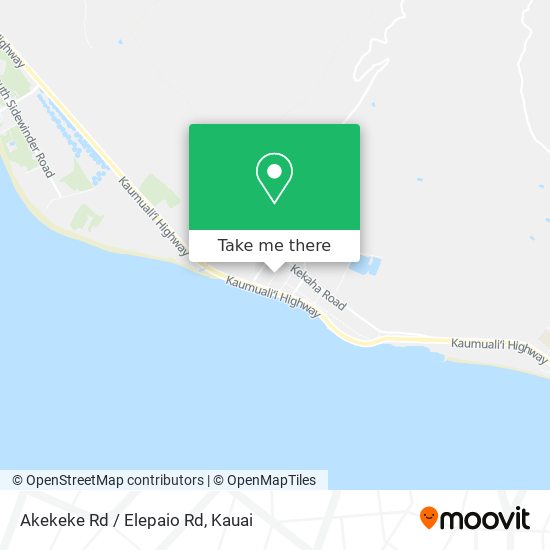 Akekeke Rd / Elepaio Rd map