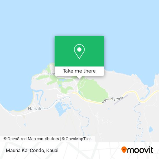 Mauna Kai Condo map