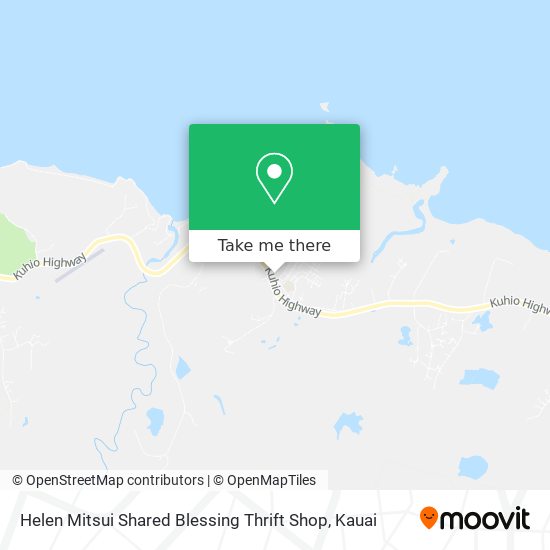 Mapa de Helen Mitsui Shared Blessing Thrift Shop
