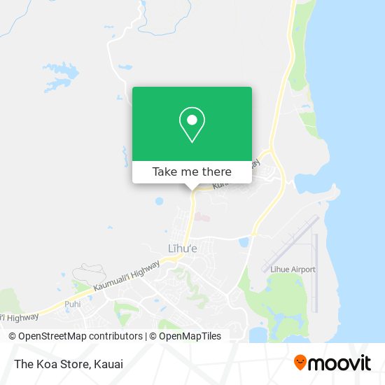 Mapa de The Koa Store