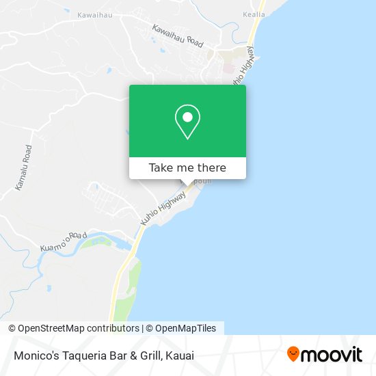 Mapa de Monico's Taqueria Bar & Grill