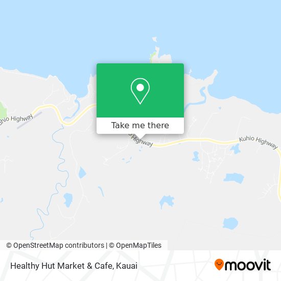 Healthy Hut Market & Cafe map