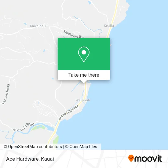 Ace Hardware map