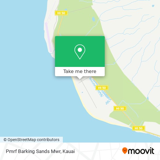Pmrf Barking Sands Mwr map