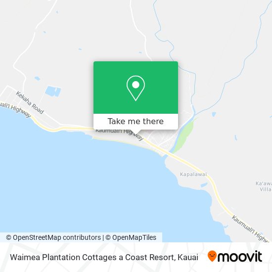 Mapa de Waimea Plantation Cottages a Coast Resort