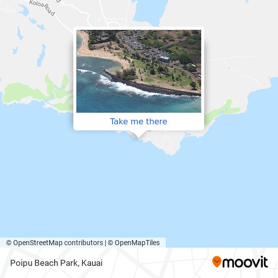 Mapa de Poipu Beach Park