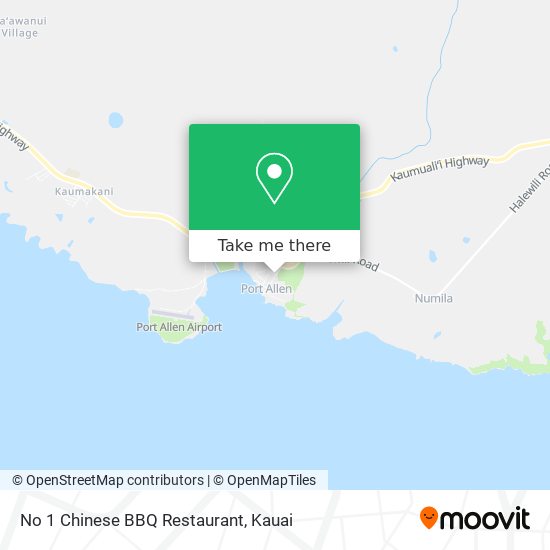 No 1 Chinese BBQ Restaurant map