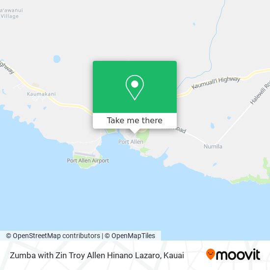 Mapa de Zumba with Zin Troy Allen Hinano Lazaro