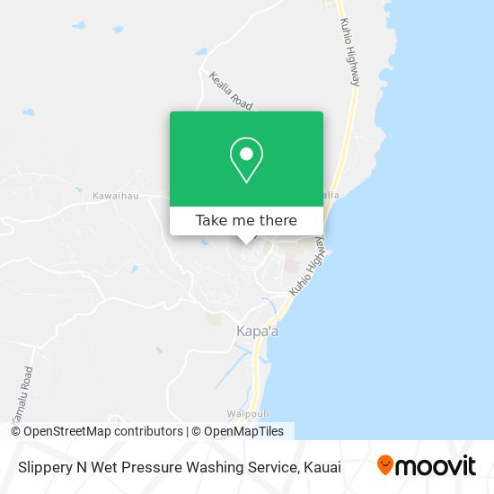 Slippery N Wet Pressure Washing Service map