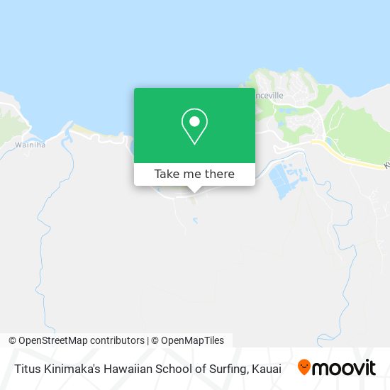 Mapa de Titus Kinimaka's Hawaiian School of Surfing