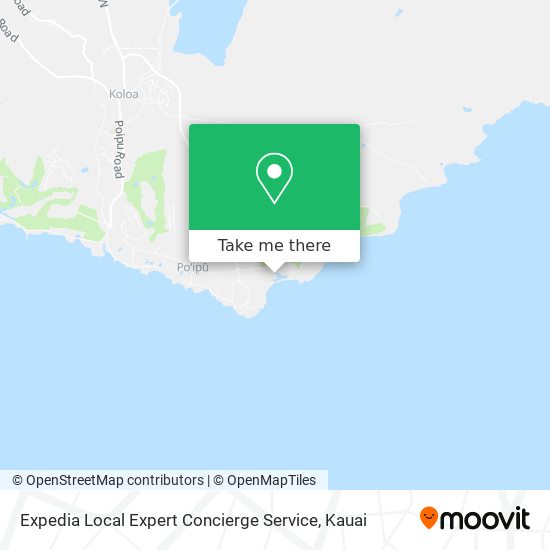 Expedia Local Expert Concierge Service map