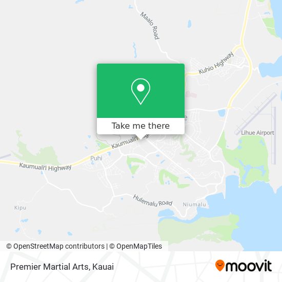 Mapa de Premier Martial Arts