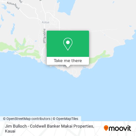 Jim Bulloch - Coldwell Banker Makai Properties map