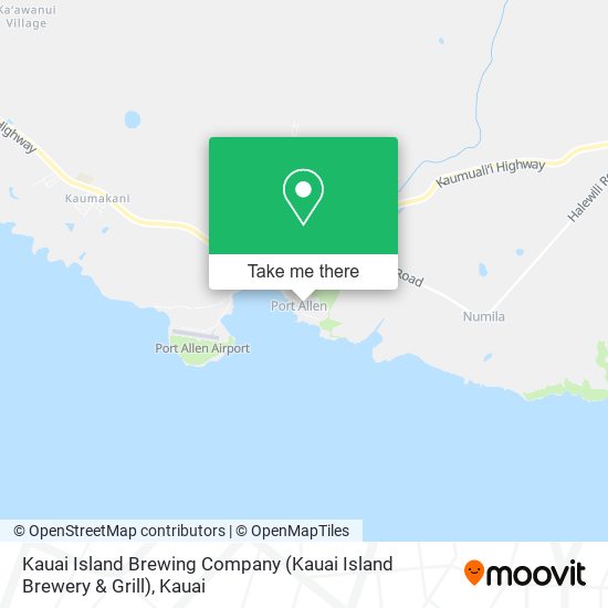 Mapa de Kauai Island Brewing Company (Kauai Island Brewery & Grill)