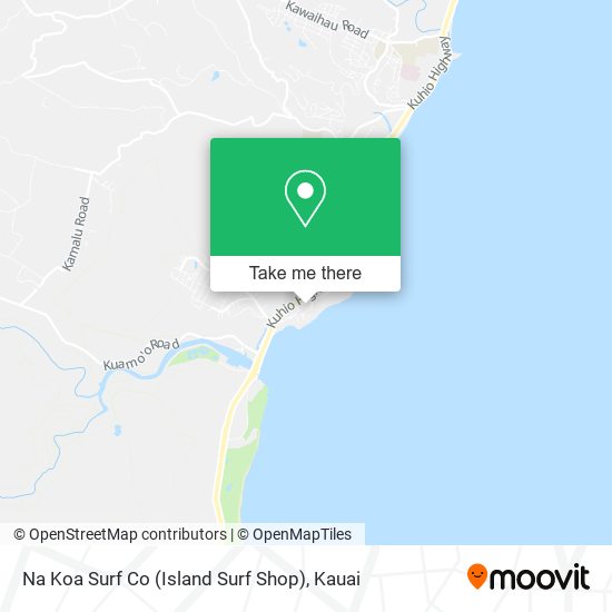 Mapa de Na Koa Surf Co (Island Surf Shop)