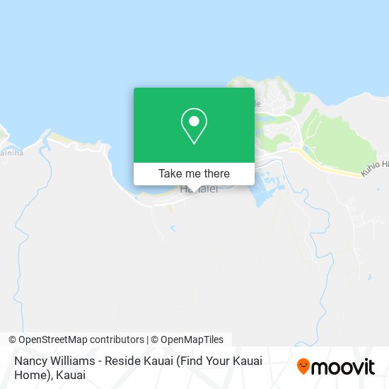 Nancy Williams - Reside Kauai (Find Your Kauai Home) map