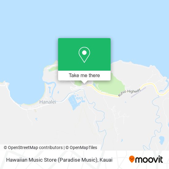 Mapa de Hawaiian Music Store (Paradise Music)