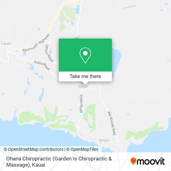 Ohana Chiropractic (Garden Is Chiropractic & Massage) map