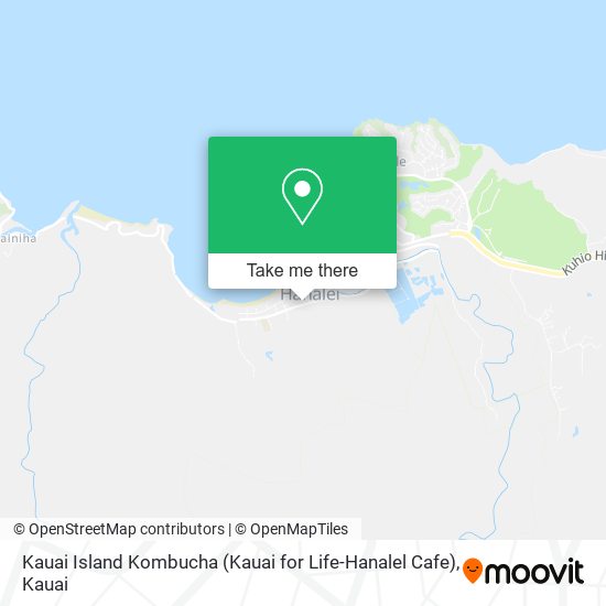 Mapa de Kauai Island Kombucha (Kauai for Life-Hanalel Cafe)