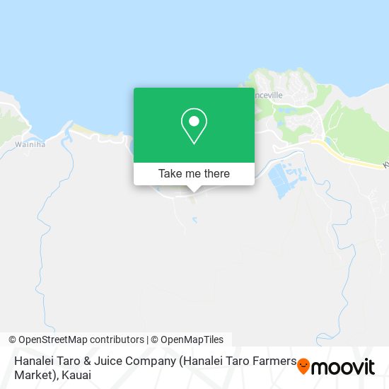 Mapa de Hanalei Taro & Juice Company (Hanalei Taro Farmers Market)