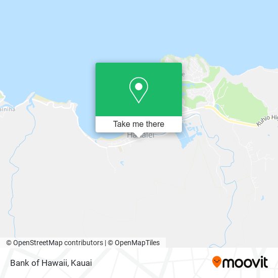 Mapa de Bank of Hawaii