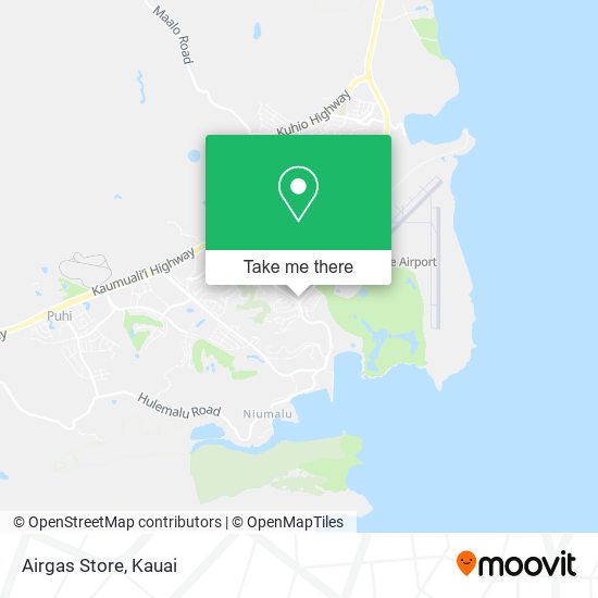 Airgas Store map