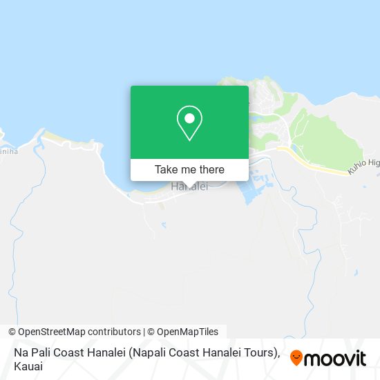 Na Pali Coast Hanalei (Napali Coast Hanalei Tours) map