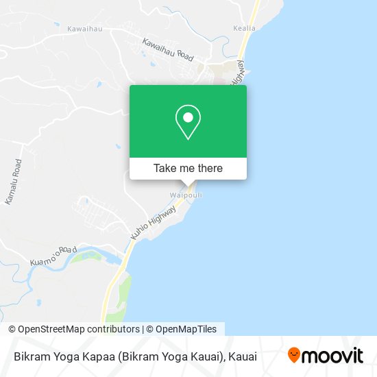 Bikram Yoga Kapaa (Bikram Yoga Kauai) map