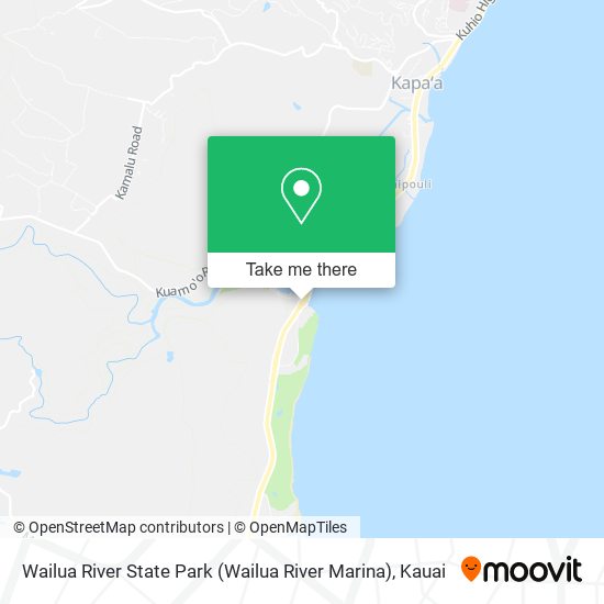 Mapa de Wailua River State Park (Wailua River Marina)