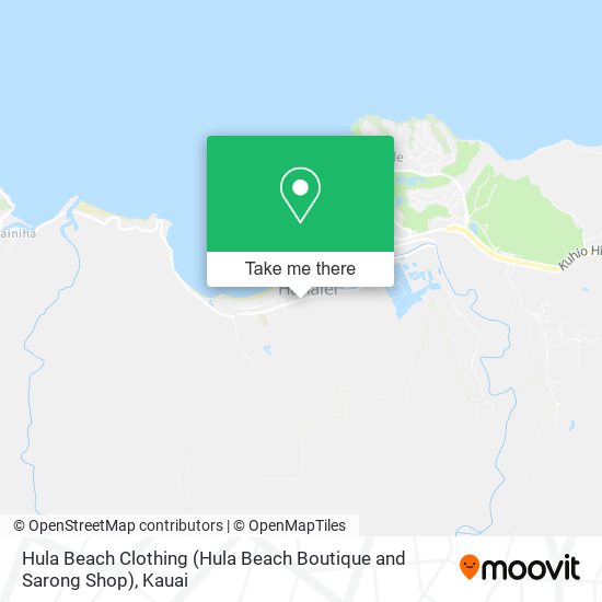 Mapa de Hula Beach Clothing (Hula Beach Boutique and Sarong Shop)