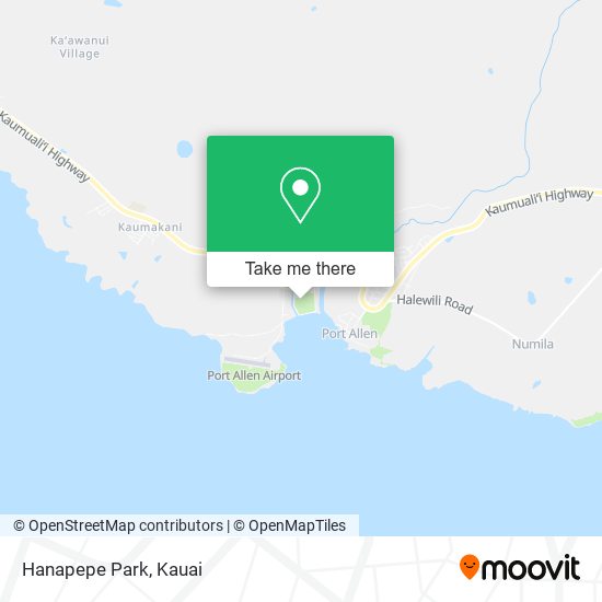 Mapa de Hanapepe Park
