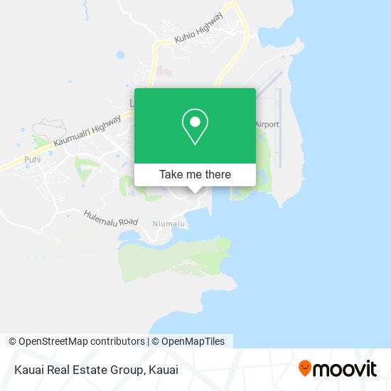 Mapa de Kauai Real Estate Group