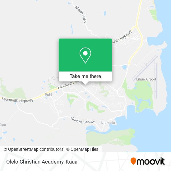 Mapa de Olelo Christian Academy