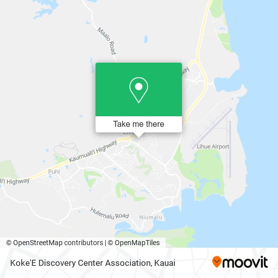 Koke'E Discovery Center Association map