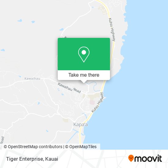 Tiger Enterprise map